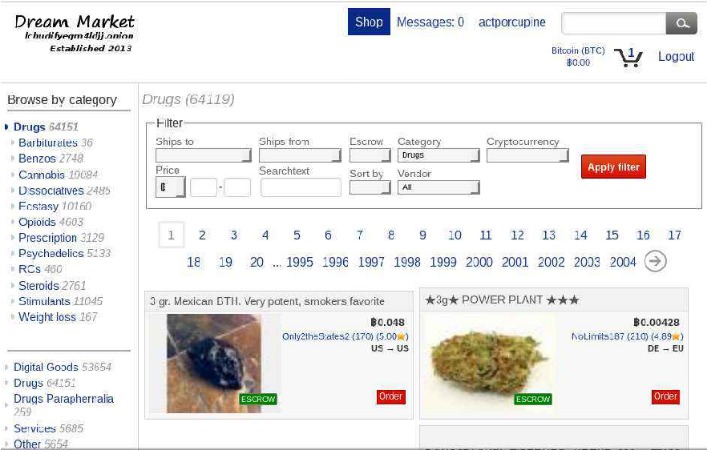 wall market darknet